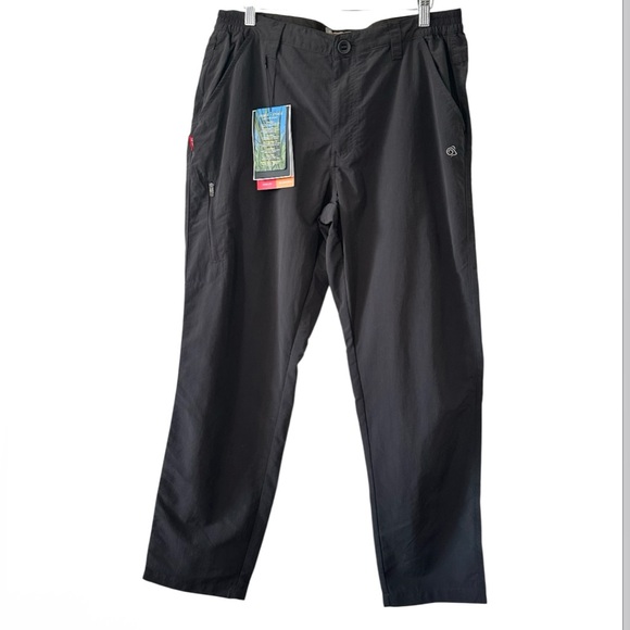 Craghoppers Other - CRAGHOPPERS Men’s Black Pepper NL Insect Shield Repellent Trouser Pants-Size 36R